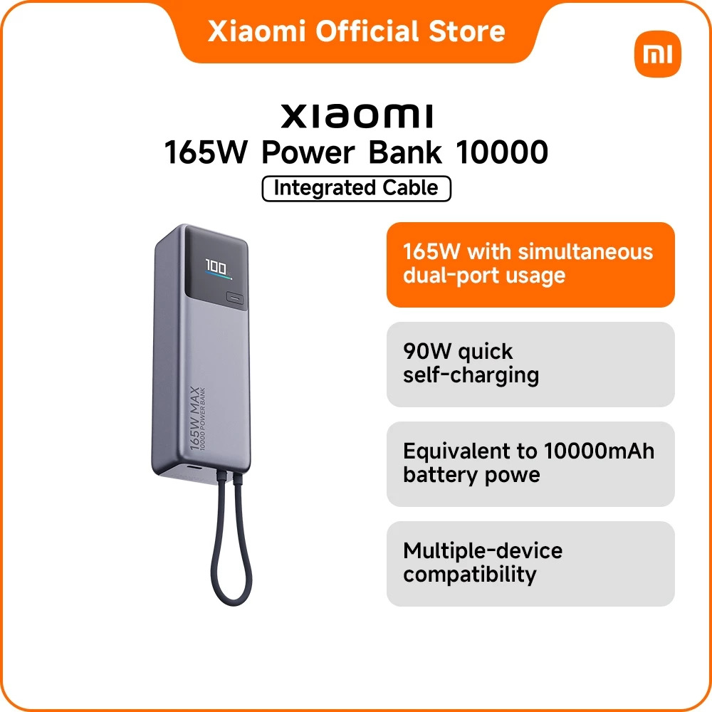 Xiaomi 165W Power Bank 10000