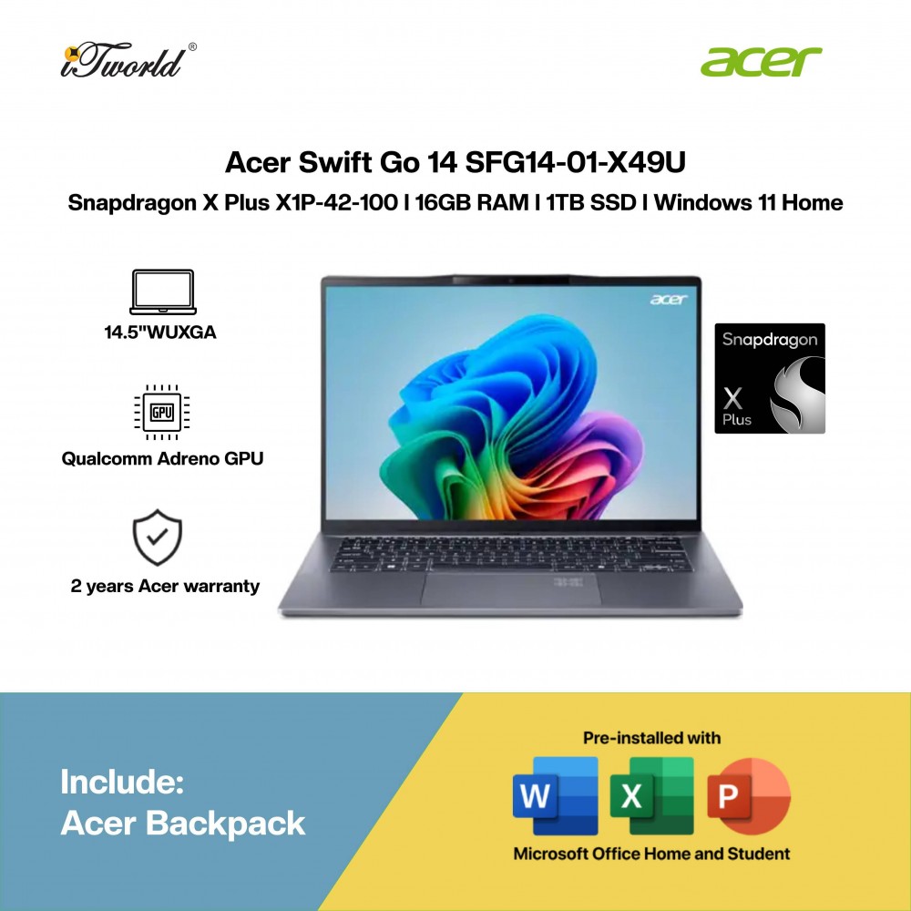 Acer Swift Go 14 AI Snapdragon
