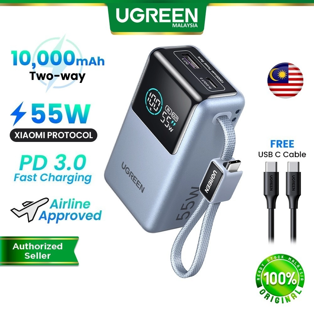 UGREEN Power Bank 10000mAh 55W